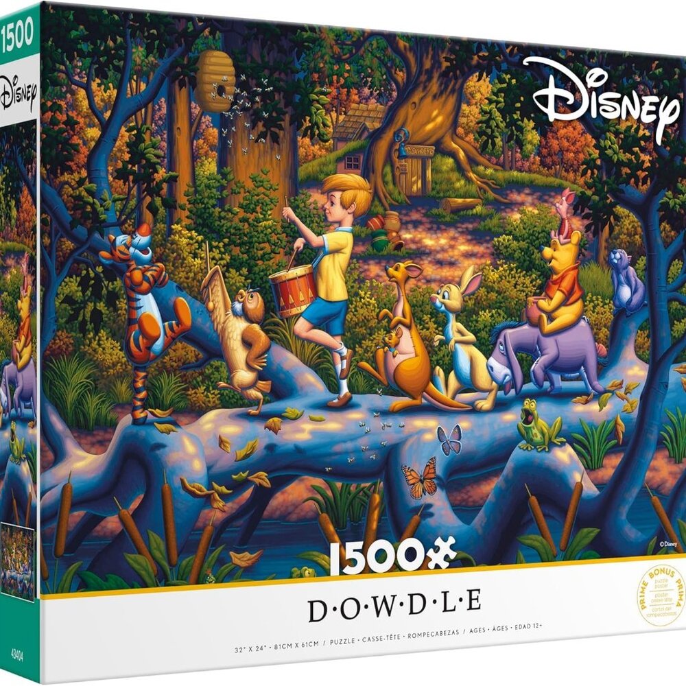Disney Winnie the Pooh: A Heroes Parade 1500-Piece Jigsaw Puzzle - NEW